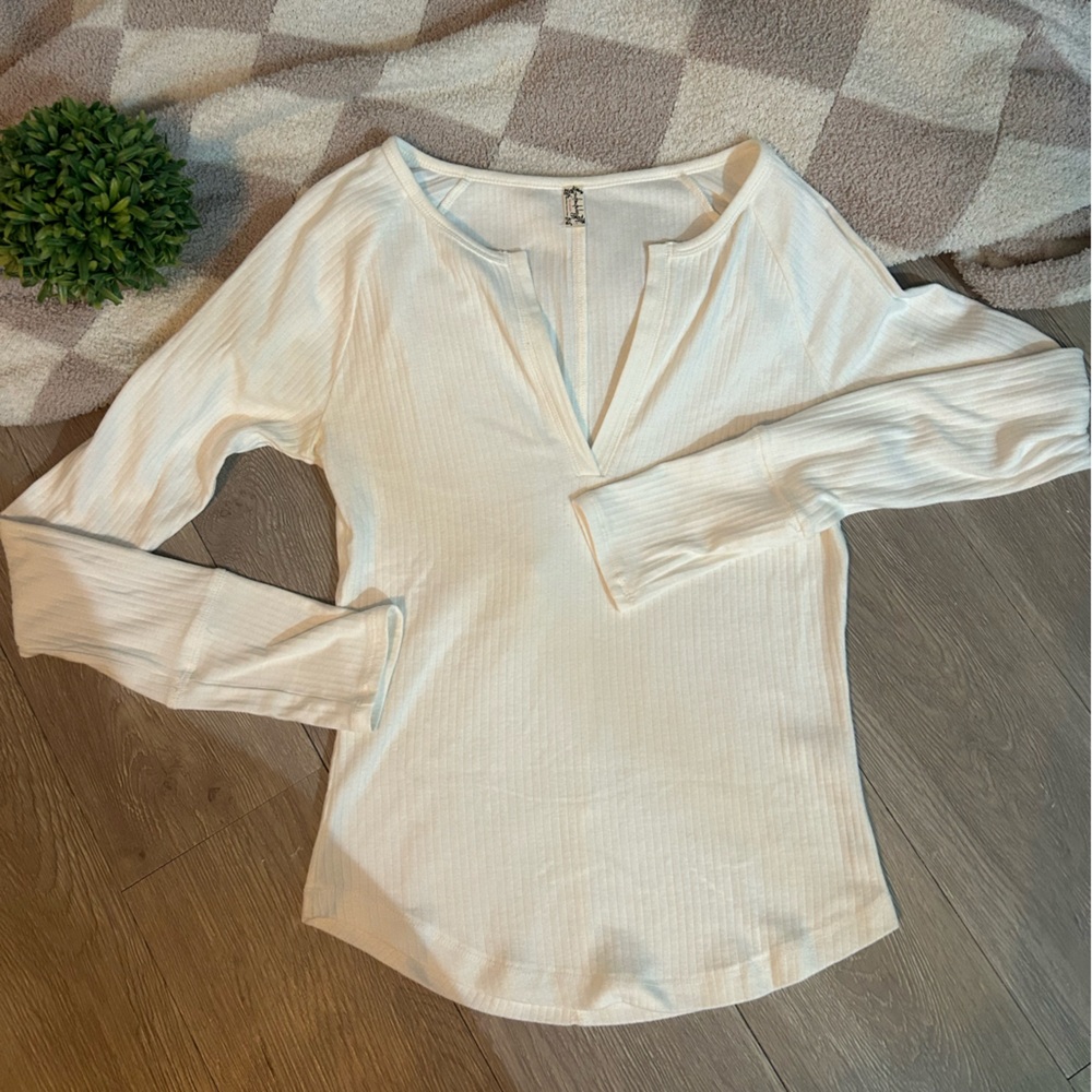 Free People Fitted Long Sleeve